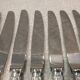 12 silver-plated metal table knives Ercuis model Dubarry