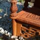 Spiral staircase in cast iron XXth