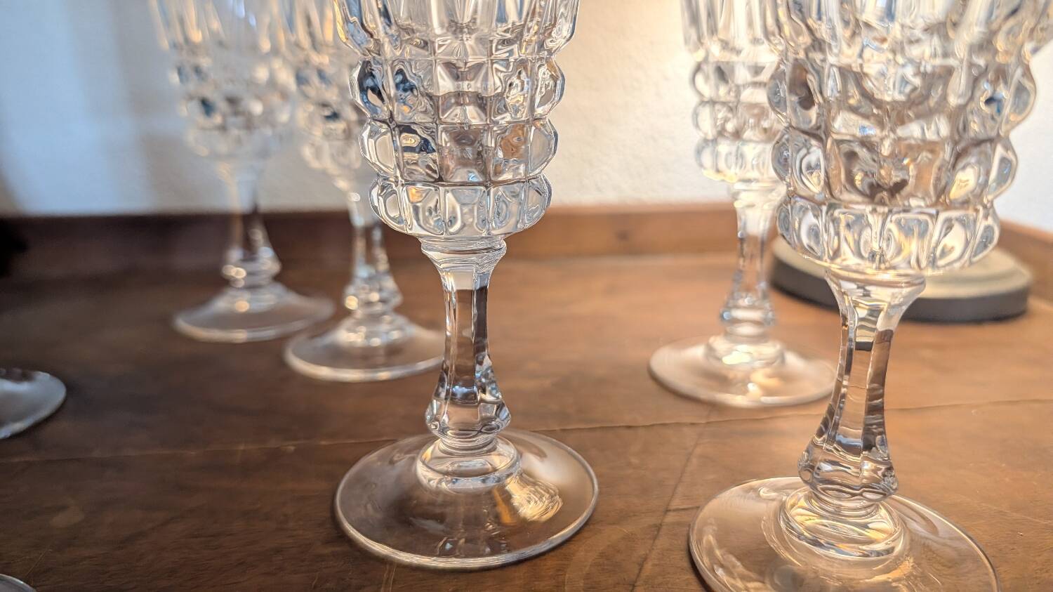 Crystal flutes – 1960s