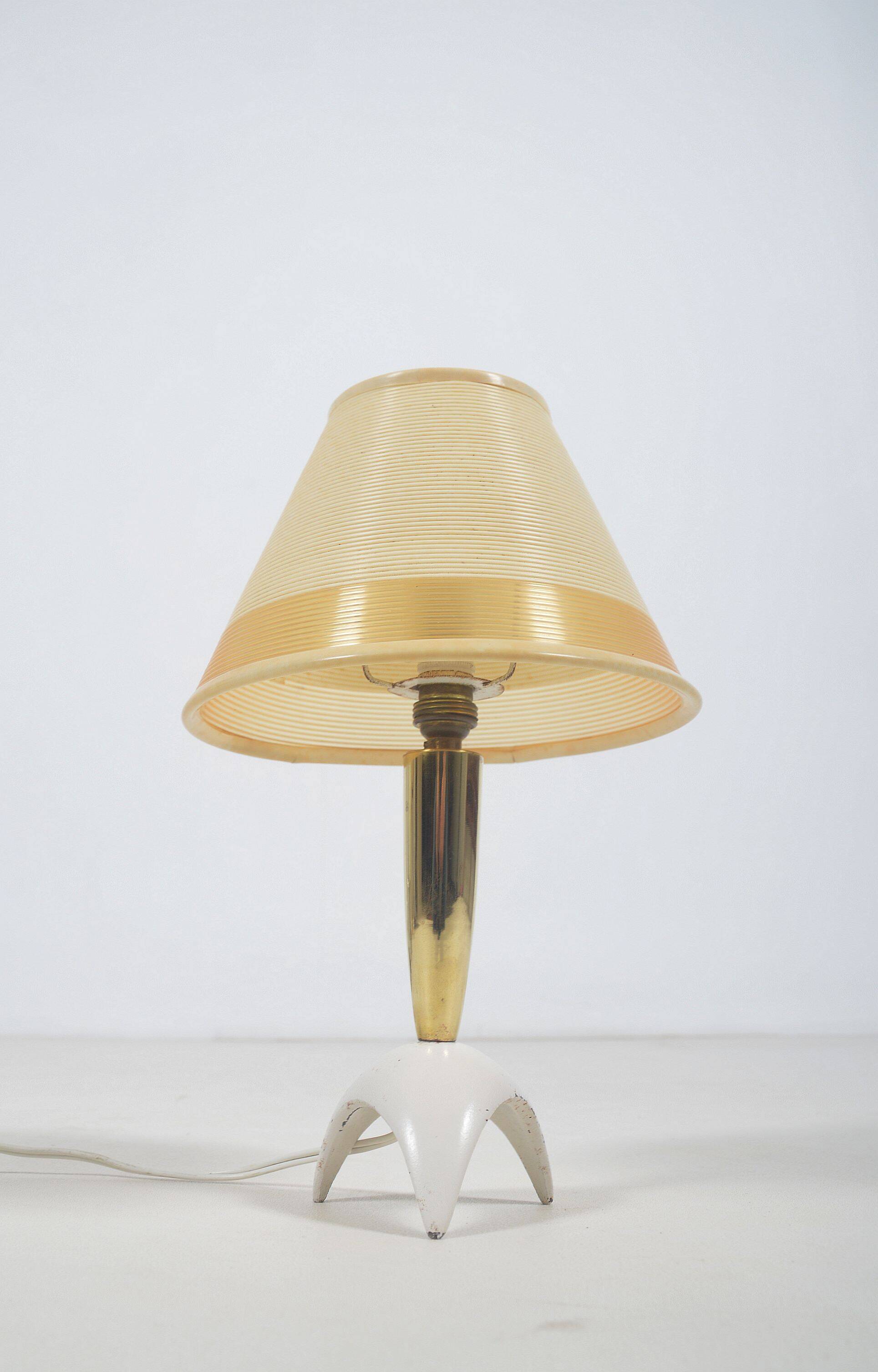 Lampe de table vintage Rotaflex sur trépied, années 50