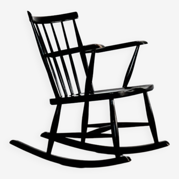 chaise berçante vintage | chaise | années 60