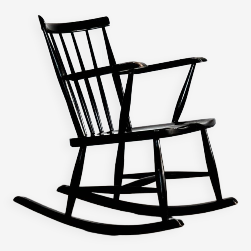 chaise berçante vintage | chaise | années 60 | Selency