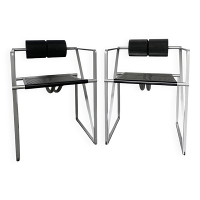 Paire de fauteuils Seconda Mario Botta pour Alias, Postmodernisme 1980s