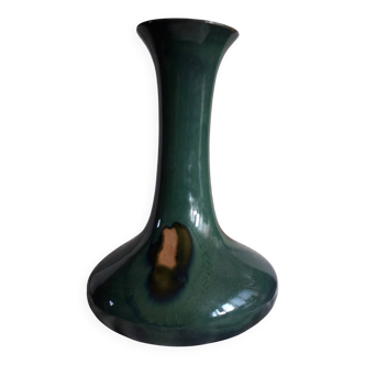 Vase vintage en céramique au décor très original