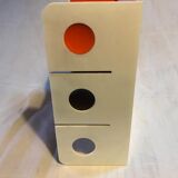 Modular bathroom shelf in plastic 70's