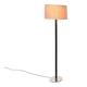 Lampadaire en cuir modèle Flet par Jo Hammerborg pour Fog & Mørup, Danemark années 1960