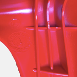 Scandinavian red chairs Steen Østergaard