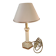 Louis Drimmer - Cream & gilded earthenware table lamp