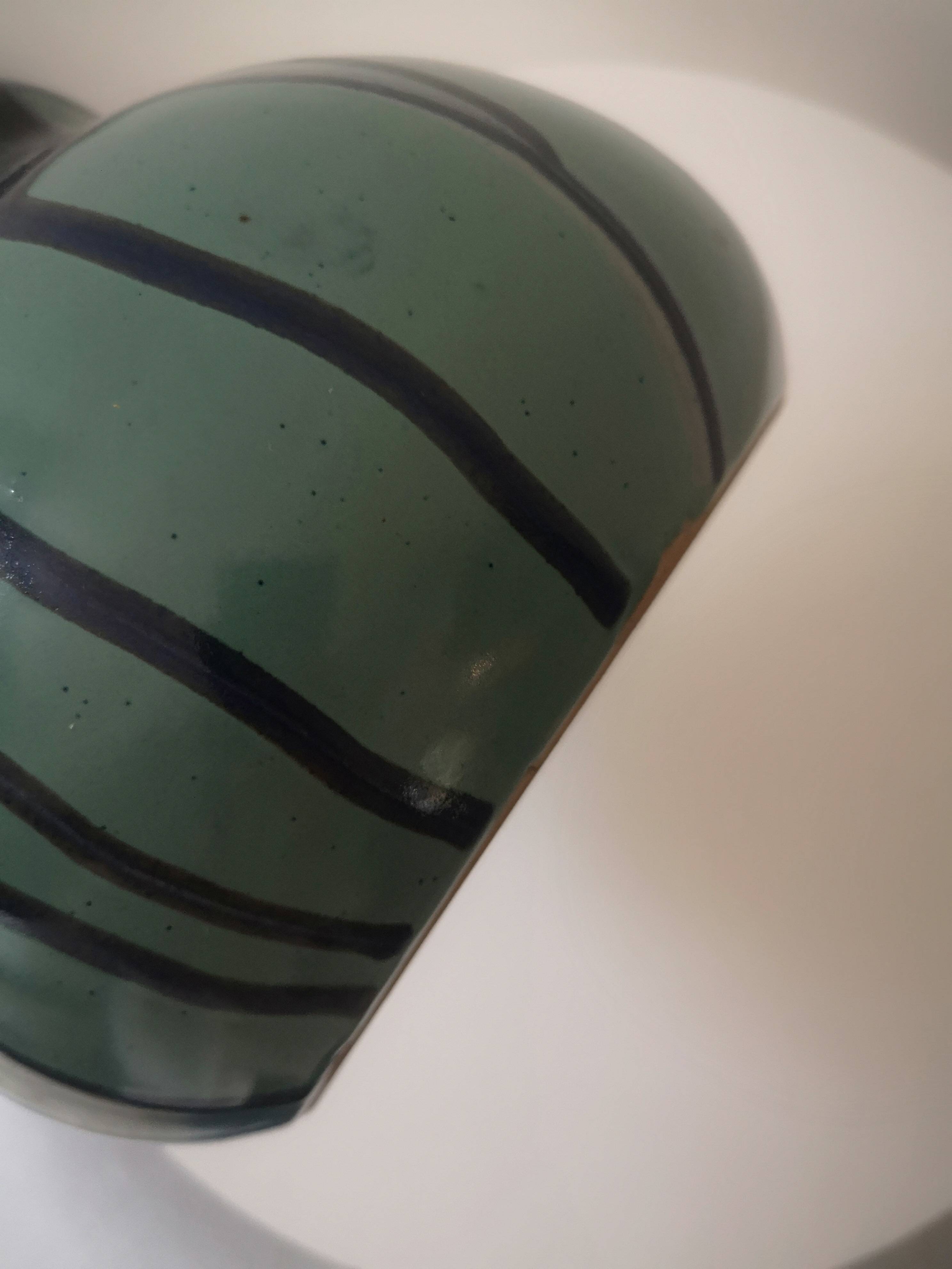 enameled ceramic vase attributed to Léon Pointu (1879-1942)