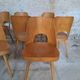 Set of 8 TON515 chairs by Oswald Haerdtl, Czech vintage 1955