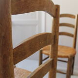 French handmade mulched chairs