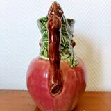 Vintage apple slip pitcher