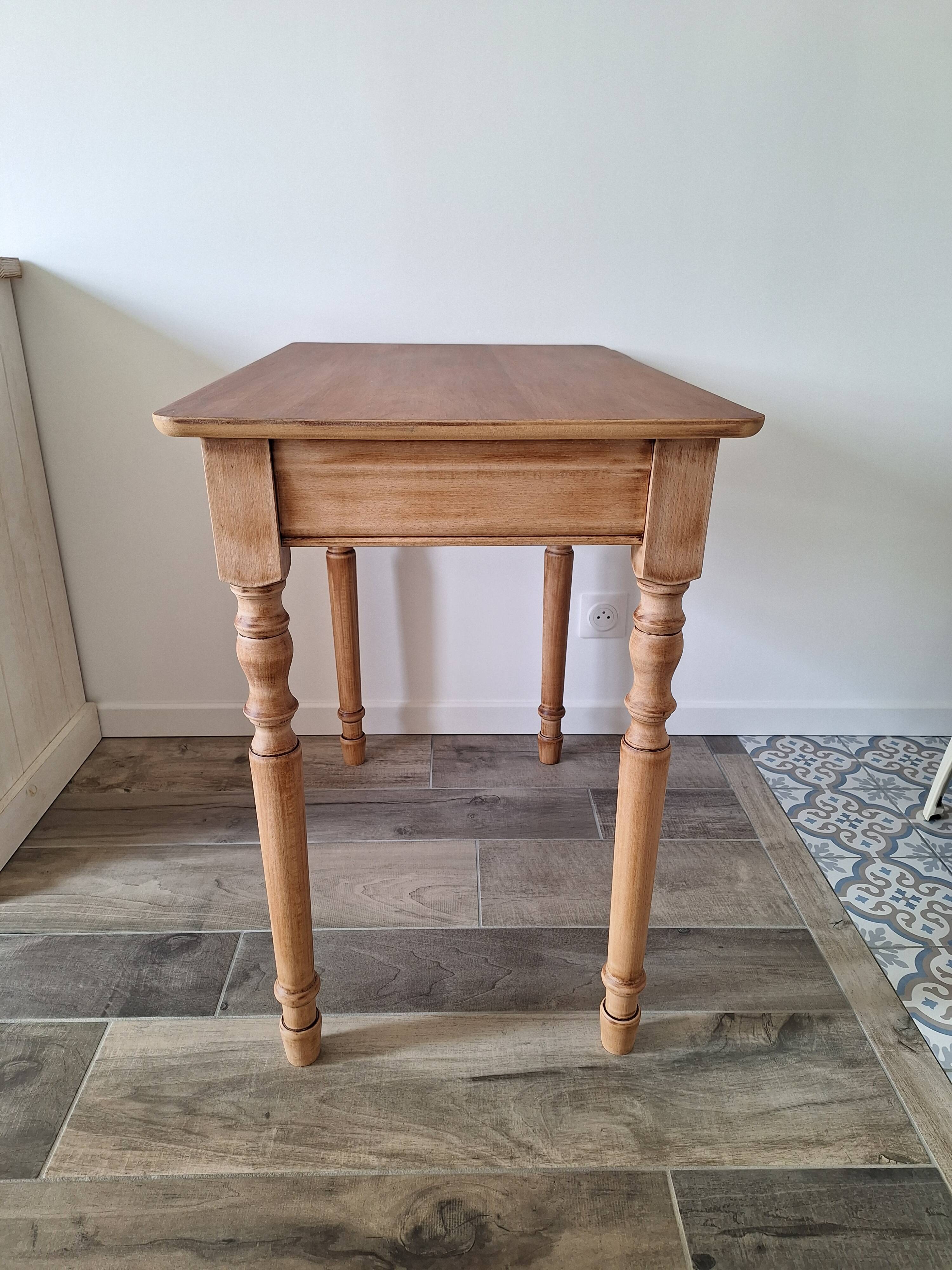 Vintage Country Farmhouse Desk / Console / Side Table