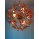 Italian Handmade Butterfly Sputnik Murano Style Glass Chandelier