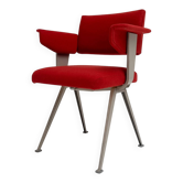 Dark red Resort chair by Friso Kramer for Ahrend de Cirkel, 1970s