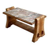 Art Deco marble coffee table