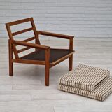 Années 1970, design danois par Illum Wikkelsø, modèle Capella pour Eliersen Møbler, bois de chêne.