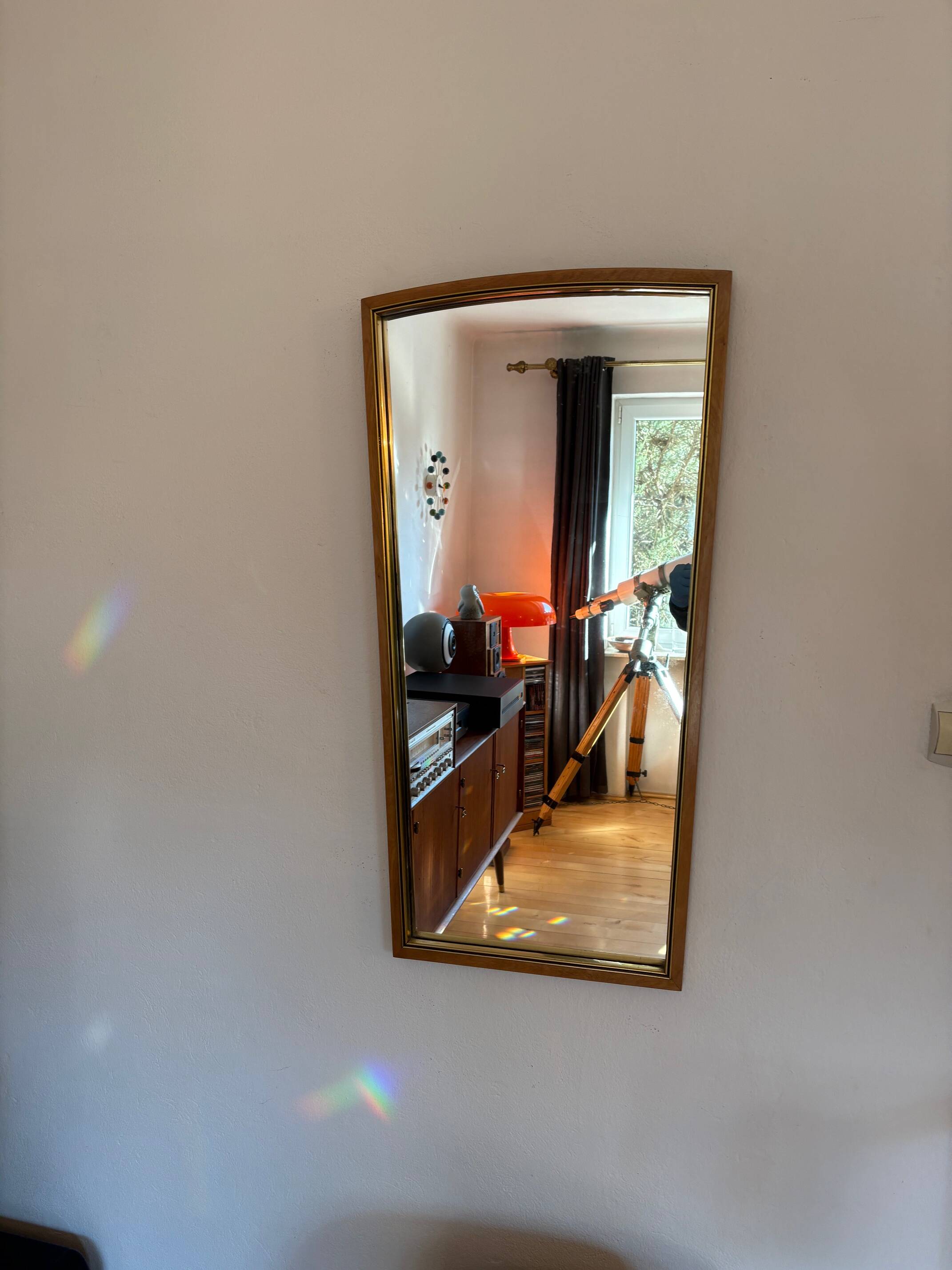 Large mirror, Italy, 1960s