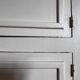 White 2-door bonnet cabinet