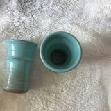 Two vintage ceramic mugs