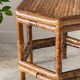 Table basse en bambou vintage