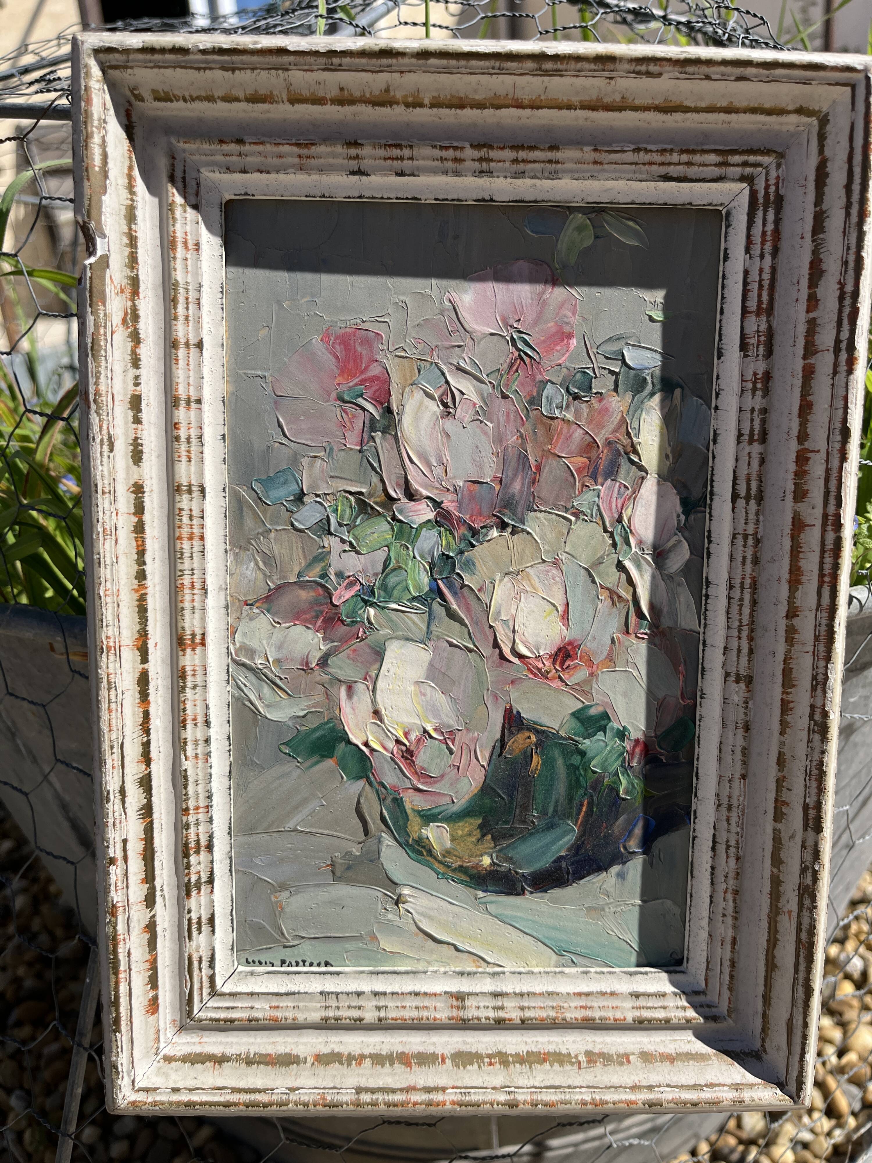 Flower painting signed Louis Pastour