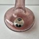 Vintage Bubble Glass Soliflore Vase Montauroux Height 2