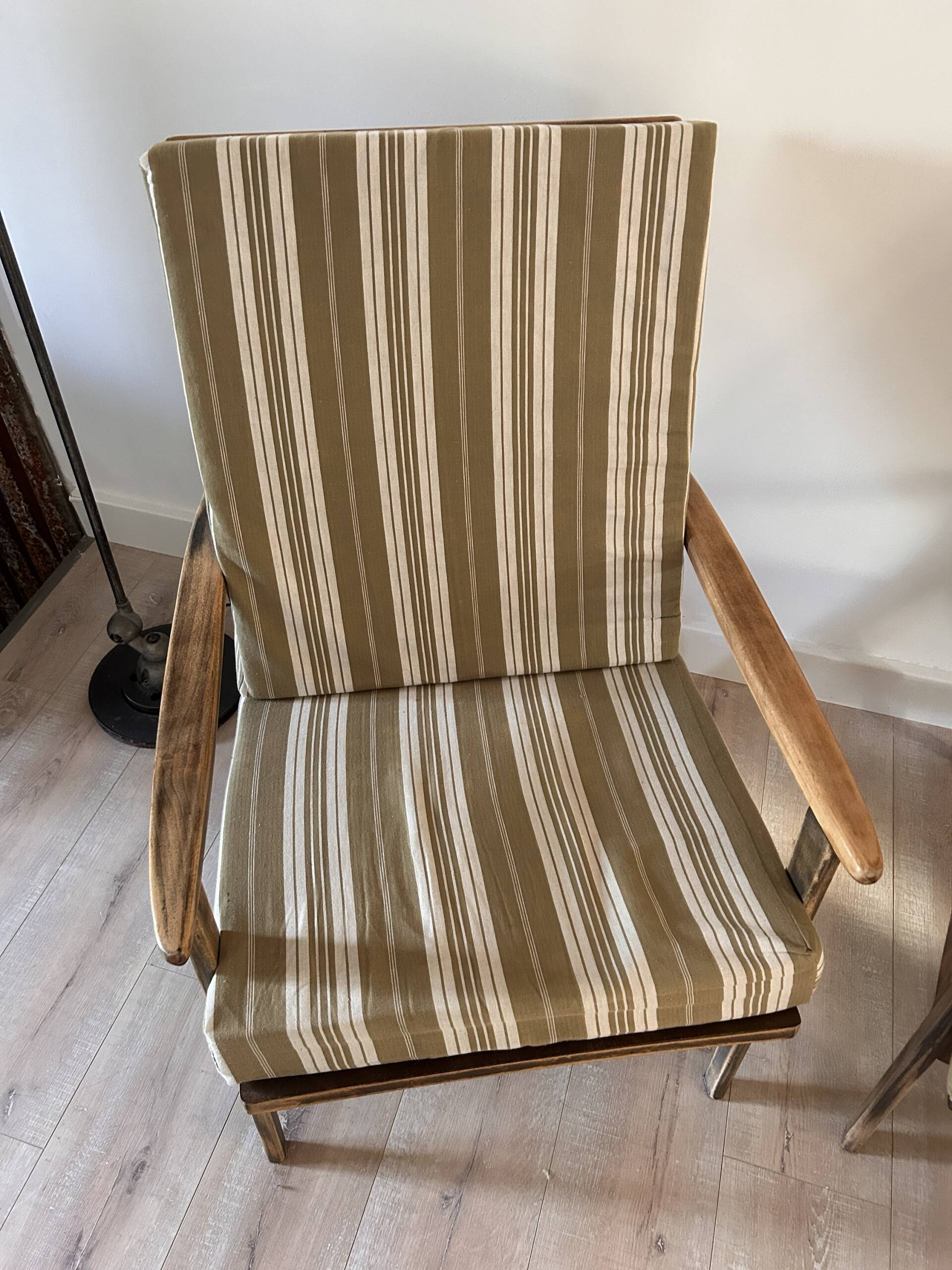 Pair of Scandinavian armchairs from the 1960s.