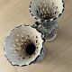 Pair of antique ceramic vases – Art Pottery Habib Kerkenni – Nabeul, Tunisia