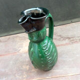Terracotta jug in the shape of a soldier with a moustache