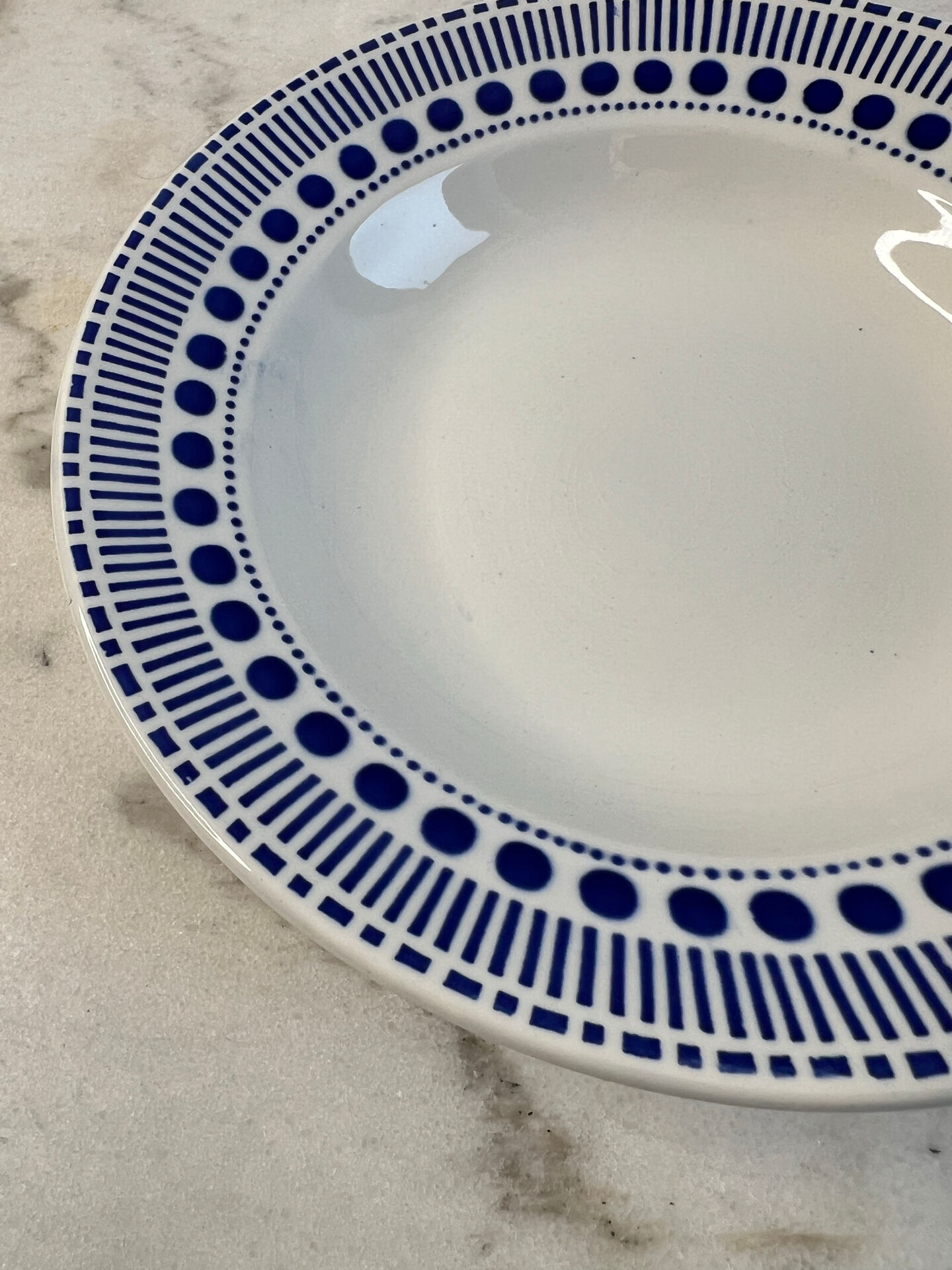 Assiette creuse Sarreguemines collection Béatrice