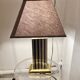 Lampe Le Dauphin doré et argenté