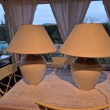 Pair of table lamps
