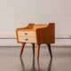 Vintage bedside table