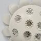 Set of 2 Emil Stejnar wall lamps with flower crystals, 1950s Vienna