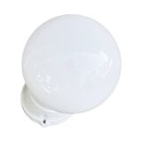 White industrial wall lamp Lindner, Germany, 1960s.