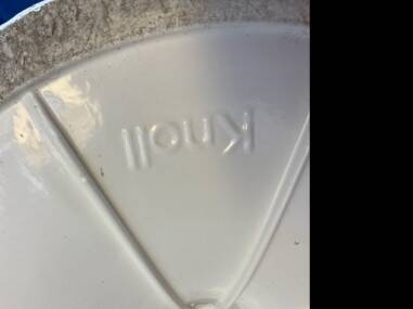 Eero Saarinen (1910-1961) - Knoll : Table ovale 198 cm, Arabescato