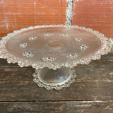 MASSERINI BAROCCO Fruit Bowl Molded Glass Vintage Beaded Row #D