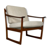 Danish FD 130 teak armchair by Peter Hvidt & Orla Mølgaard-Nielsen for France & Søn, 1960