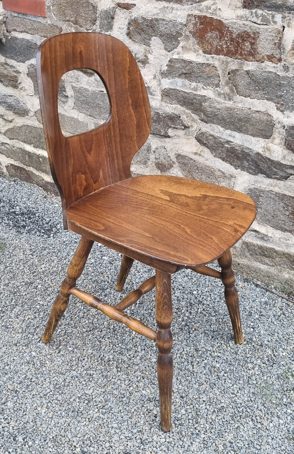 5 Baumann chairs, Scandinavian spirit, vintage 60s