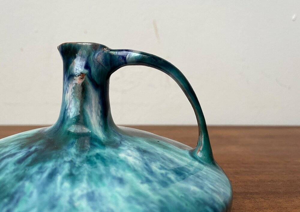 Studio Carafe Vase in German Ceramic from the Mid-Century by Ingeborg Langelotz for Ib Langelot, 1960s