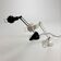 Set of 2 postmodern design desk lamps, 1980s