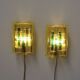 Set of Danish wall lamps no. 217 by Claus Bolby for Lyskaer Belysning, 1960