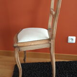 Chaise ancienne entièrement refaite et retapissée