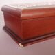 Italian Zeta Studio D'Arte Silver wooden Box w/ Sterling Silver Top