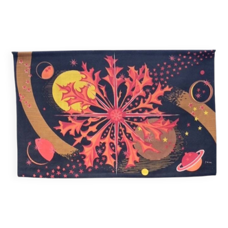 "Sun Thistle" tapestry based on a cartoon by FRERE from the publisher Robert