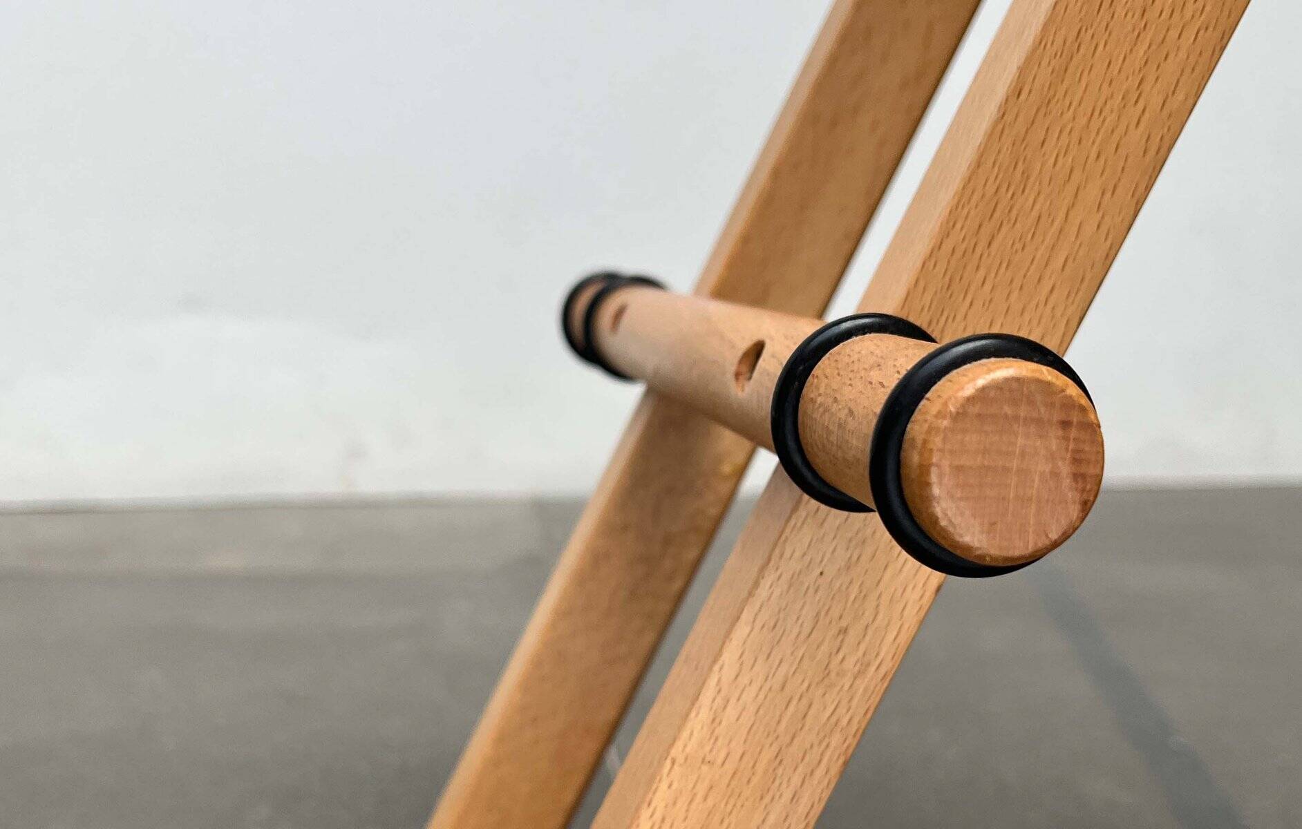 Postmodern Italian folding stool by Enolinea, 1980s.