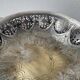 Openwork silver-plated metal fruit bowl or basket