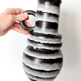 Scheurich pitcher vase, Vienna model, vintage ceramic from the 60s