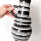 Scheurich pitcher vase, Vienna model, vintage ceramic from the 60s